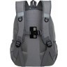 Рюкзак школьный GRIZZLY RB-554-4/4 серый