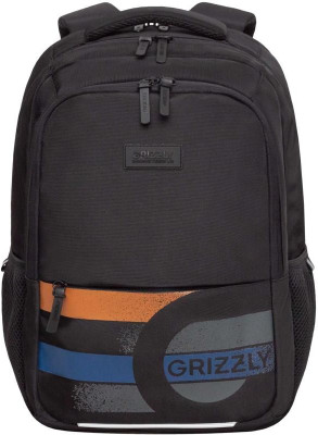 Рюкзак Grizzly RU-632-5/1 черный-цветной