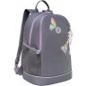 Рюкзак школьный GRIZZLY RG-463-7/3 серый