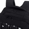 Рюкзак GRIZZLY RD-544-1/3 черный - белый