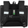 Рюкзак Grizzly школьный с обвесом и картхолдером на держателе RAp-781-4/1 черный