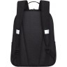 Рюкзак школьный Grizzly RB-351-5/1 черный - серый