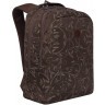 RD-044-5 рюкзак (/3 шоколадный - орнамент)