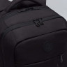 Рюкзак Grizzly школьный с обвесом RB-656-1/1 черный - серый