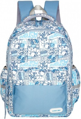 Молодежный рюкзак MERLIN M763 голубой
