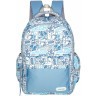 Молодежный рюкзак MERLIN M763 голубой