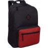 Рюкзак Grizzly RQL-318-1/3 черный - красный