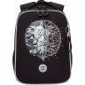 Рюкзак школьный GRIZZLY RAw-595-7/1 чёрный