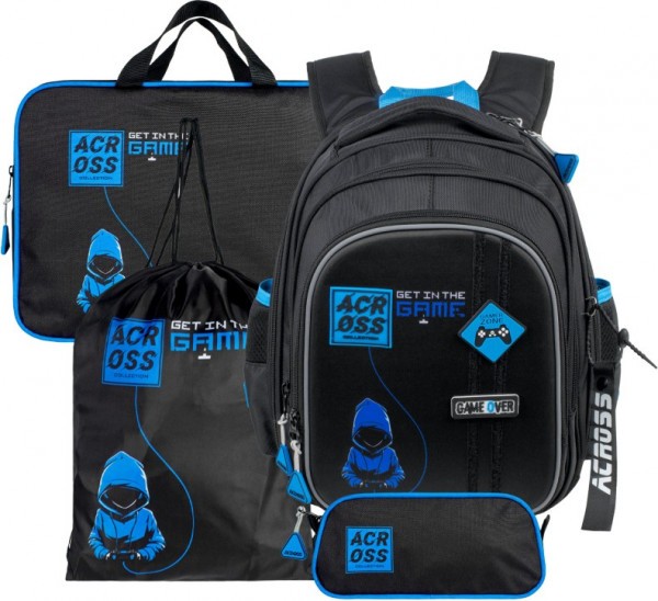 Рюкзак школьный с наполнением ACROSS 25-410-2