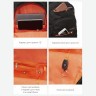 Рюкзак Grizzly RU-331-3/1 черный - оранжевый