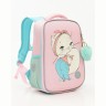 Рюкзак школьный GRIZZLY RAw-396-4/3 розовый - мятный