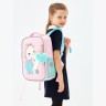 Рюкзак школьный GRIZZLY RAw-396-4/3 розовый - мятный