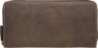 Бумажник женский KLONDIKE «Mary», натуральная кожа в темно-коричневом цвете, 19,5 х 10 см, KD1030-03