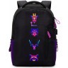 Рюкзак школьный с наполнением GROOC 14-055 + мешок для обуви + сумка-трансформер