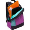 Рюкзак GRIZZLY RXL-327-3/1 черный-бирюзовый