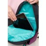 Рюкзак GRIZZLY RXL-327-3/1 черный-бирюзовый
