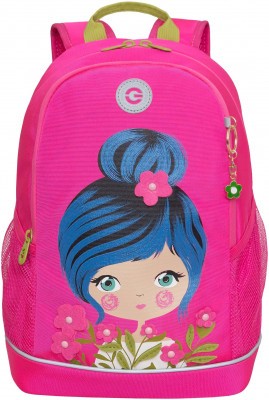 Рюкзак школьный GRIZZLY RG-363-3/2 розовый