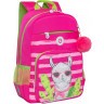 Рюкзак школьный RG-364-3/1 розовый