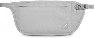 Сумка кошелек на пояс Pacsafe Coversafe V100, светло-серый