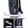 Рюкзак школьный с наполнением GROOC 14-058 + мешок для обуви + сумка-трансформер