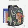 Рюкзак школьный GRIZZLY RAz-386-3/2 темно-серый