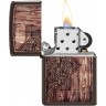 Зажигалка ZIPPO Classic с покрытием Brown Matte, латунь/сталь, коричневая, матовая, 38x13x57 мм № 49184, без топлива