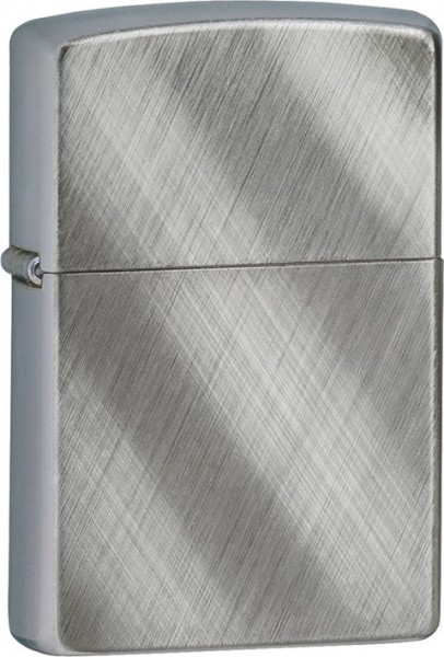 Зажигалка ZIPPO Classic с покрытием Brushed Chrome, латунь/сталь, серебристая, матовая, 38x13x57 мм № 28182