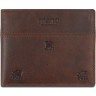 Бумажник Mano "Don Leon", натуральная кожа в коричневом цвете, 12 х 9,5 см, M191920341