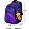 Рюкзак в школу SkyName R5-008 + брелок мишка