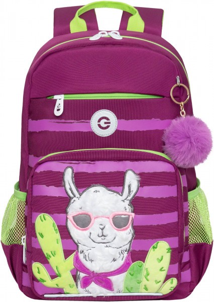 Рюкзак школьный RG-364-3/3 фиолетовый