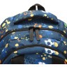 Рюкзак TORBER CLASS X, черно-синий с рисунком "Мячики", 45 x 32 x 16 см