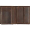 Бумажник Mano "Don Leon", натуральная кожа в коричневом цвете, 9,7 х 11,7 см, M191920441