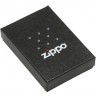 Зажигалка ZIPPO Zippo Flame, с покрытием Satin Chrome™, латунь/сталь, серебристая, 38x13x57 мм