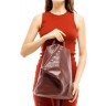 Женский кожаный рюкзак Aberdeen Burgundy