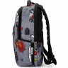 Рюкзак школьный с наполнением GROOC 14-064 + мешок для обуви + сумка-трансформер