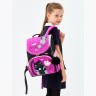 Рюкзак школьный с мешком RAm-384-2/3 лиловый - черный