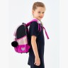 Рюкзак школьный с мешком RAm-384-2/3 лиловый - черный