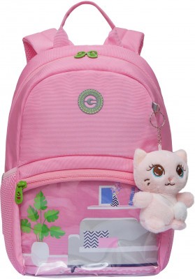 Рюкзак детский GRIZZLY RO-370-1/4 розовый
