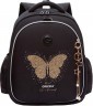 Рюкзак школьный RAz-586-4/1 черный - золото