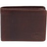 Бумажник KLONDIKE DIGGER «Angus», натуральная кожа темно-коричневый KD1041-03
