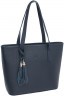 Женская кожаная сумка Whitney Dark Blue