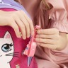 Рюкзак школьный GRIZZLY RG-463-10/1 фиолетовый - фуксия
