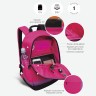 Рюкзак школьный RD-345-1/3 розовый - черный