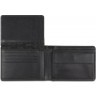 Бумажник Mano "Don Montez", натуральная кожа в черном цвете, 12,8 х 9 см, M191925201