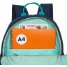 Рюкзак школьный GRIZZLY RG-463-9/2 темно--синий
