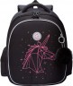 Рюкзак школьный RAz-586-8/3 черный - малиновый