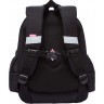 Рюкзак школьный GRIZZLY RAz-586-8/3 черный - малиновый