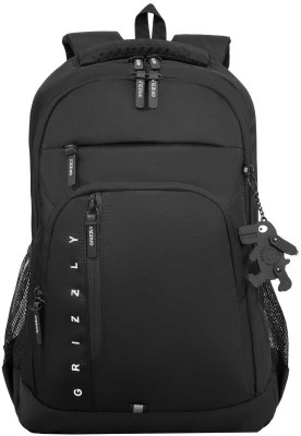 Рюкзак Grizzly с обвесом RU-636-1/1 черный