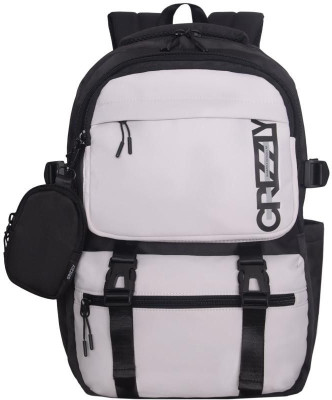 Рюкзак Grizzly с чехлом для мелочей RQ-602-1/3 черный - светло-серый