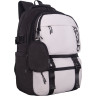 Рюкзак Grizzly с чехлом для мелочей RQ-602-1/3 черный - светло-серый